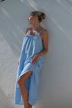 Strappy Midi Dress, BLUE SKY - alternate image 1