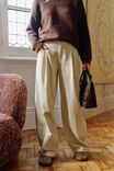 Gemma Pleat Pant, EGGSHELL - example image 7