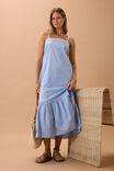 Sunday Maxi Dress, POWDER BLUE TRIPLE STRIPE - alternate image 6