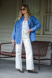 Frankie Loose Straight Jean, ECRU - alternate image 1