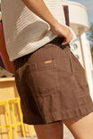 Darcy Relaxed Everyday Short, CHOCOLATE - example image 5