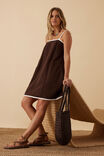 Mon Mini Dress, CHOCOLATE - alternate image 6