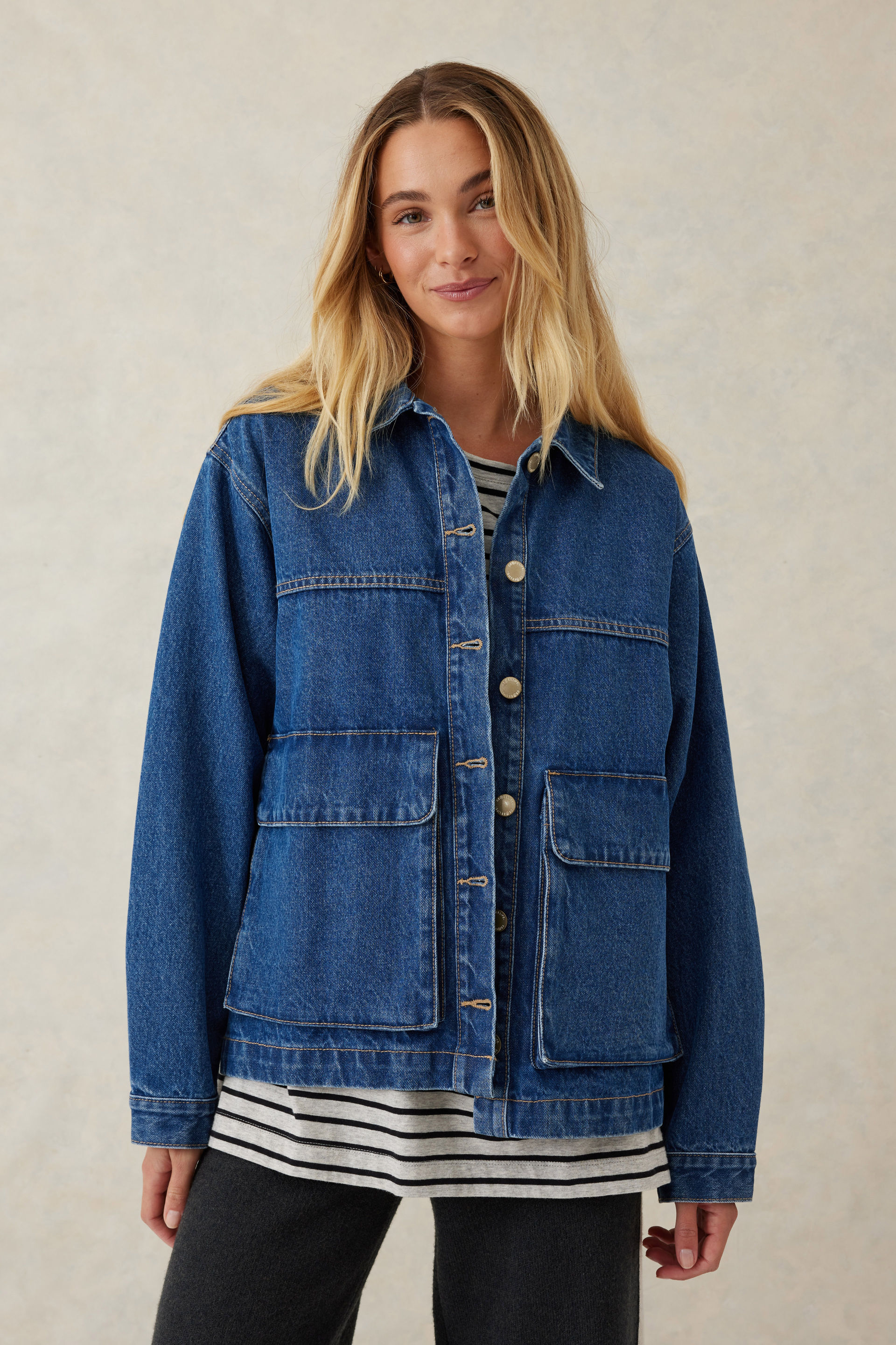 Denim Chore Jacket