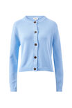 Nelly Long Sleeve Knit Cardi, CHINA BLUE - alternate image 2