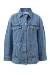 Oversized Denim Trucker, VINTAGE BLUE - alternate image 2