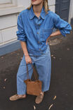 Elle Essential Shirt, VINTAGE BLUE - alternate image 5