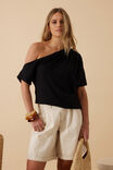 Gabi Ss Top, BLACK - alternate image 6