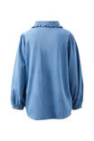 Savannah Denim Shirt, VINTAGE BLUE - alternate image 3