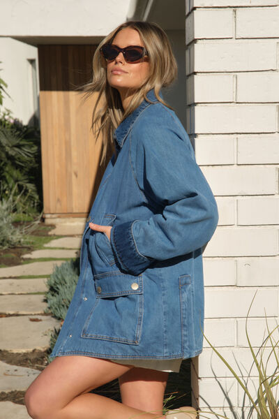 Barn Jacket, FRESH INDIGO