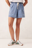 Relaxed Everyday Short, MID BLUE WASH - alternate image 5