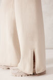 Split Hem Knit Pant, ECRU - alternate image 4