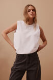 Tara Boxy Tank, WHITE - alternate image 1