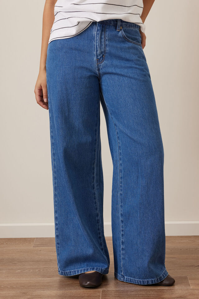 Willow Soft Wide Leg Jean, FRESH INDIGO