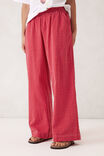 The Lounge Pant, RED WHITE CHECK - alternate image 5