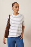 WHITE/PHANTOM STRIPE