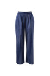 The Lounge Pant, PRUSSIAN BLUE STRIPE - example image 2
