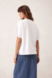 Boyfriend Tee, WHITE/CERES 95 - alternate image 2