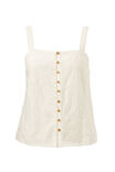 Folk Top, WHITE - alternate image 2
