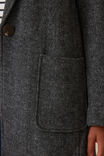 Classic Longline Coat, CHARCOAL - alternate image 7