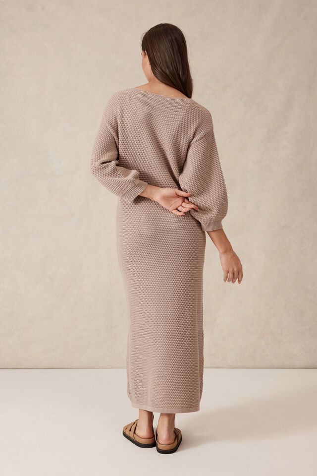 Summer Slouchy Knit Dress, STRING