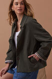 Pia Spring Coat, OLIVE - alternate image 5