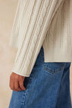 Soft Cable Knit, OATMEAL MARLE - alternate image 6