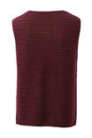Margot Mesh Knit Tank, WINE - alternate image 3