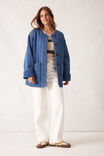 Comfy Quilted Jacket, FRESH INDIGO - alternate image 5