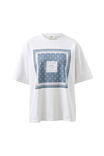 Tully Boyfriend Tee, MOONLIGHT BANDANA PRINT - alternate image 2