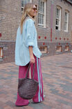 Peta Oversized Shirt, CHINA BLUE - alternate image 5