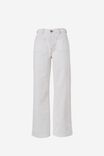 Wide Leg Pocket Jean In Rescue Cotton, WARM WHITE - alternate image 2