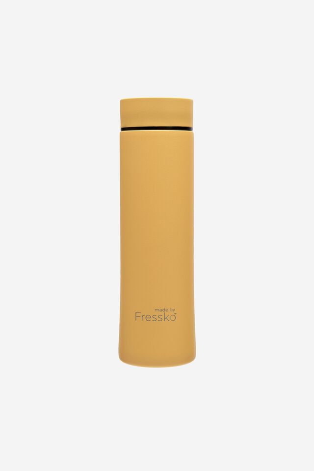 Fressko - 660Ml Stainless Steel Flask - Move, CANARY