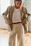 Gemma Pleat Pant, EGGSHELL - example image 5