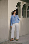 Heritage Shirt, OXFORD BLUE WHITE NAVY STRIPE - alternate image 4