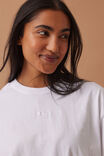 Phoebe Premium Tee, WHITE - alternate image 7
