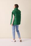 Recycled Puffer Vest, WINTER GREEN - alternate image 3