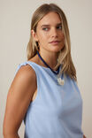 Tahlia Twist Strap Tank, CHINA BLUE - alternate image 7