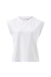 Extended Shoulder Tee, WHITE - alternate image 2