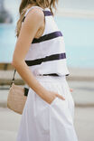 Florence Maxi Skirt, WHITE - alternate image 3