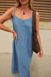 Remy Strappy Midi Dress, NEW VINTAGE BLUE - alternate image 5