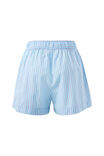 Mila Short, FRESH BLUE/RED MINI STRIPE - example image 3