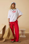 Liv Oversized Tee, WHITE/SUMMER LOBSTERS - alternate image 7