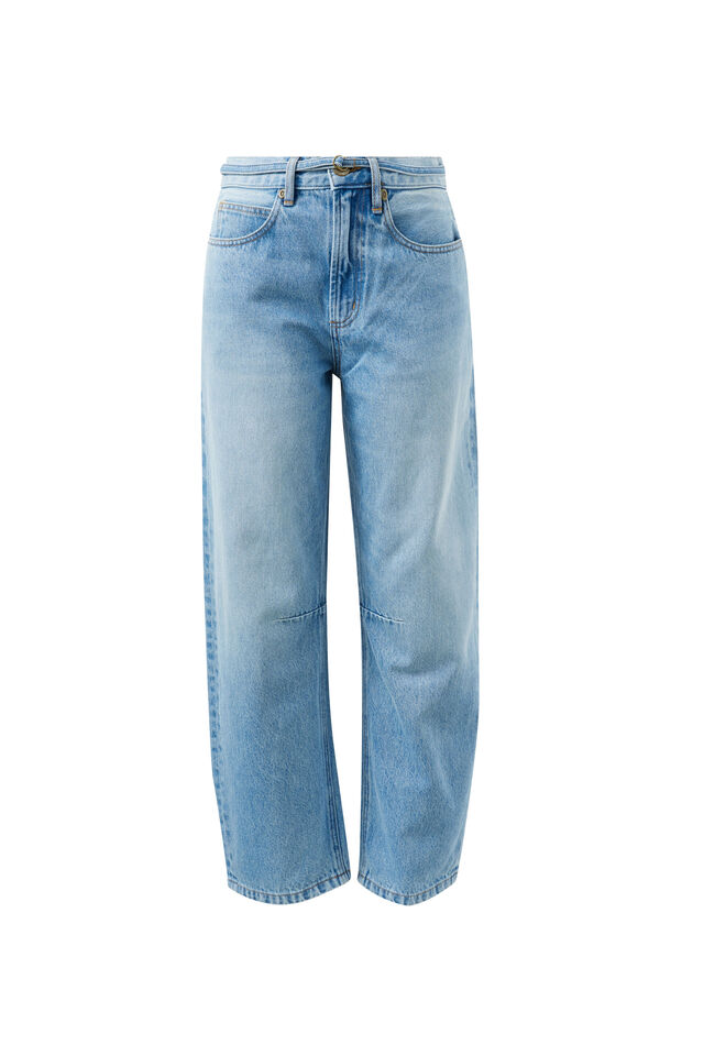 90s Barrel Jean, VINTAGE BLUE