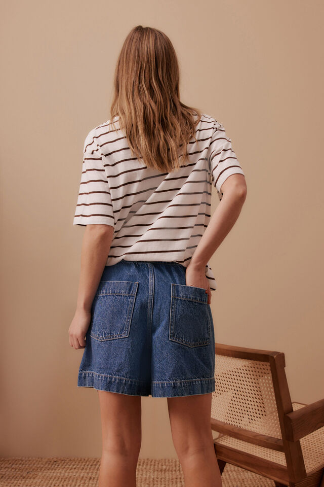 Darcy Relaxed Everyday Short, FRESH INDIGO