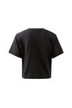 Sofia Boxy Shoulder Tee, BLACK - alternate image 2