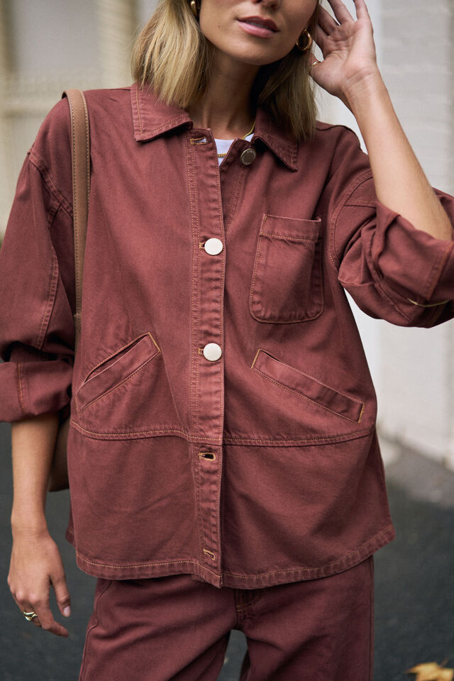 Ziggy Shacket, BURNT TOFFEE