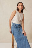 Cable Soft Knit Tank, OATMEAL MARLE - alternate image 6