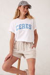 Classic Fleece Short, ALMOND - alternate image 5