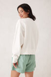 Cropped Slouchy Crew, HOTEL CERES PRINT - alternate image 3