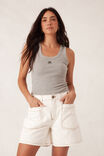 Relaxed Front Pocket Tab Short, FRESH ECRU - alternate image 5